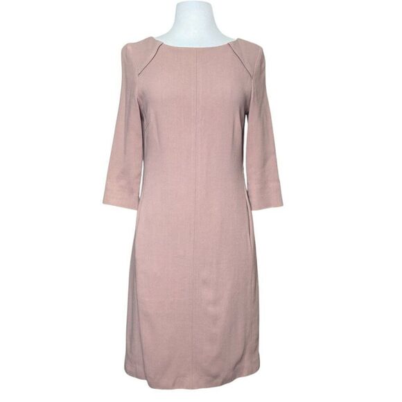 Hobbs London Boat Neck Sheath Dress Size 6 - Picture 1 of 7